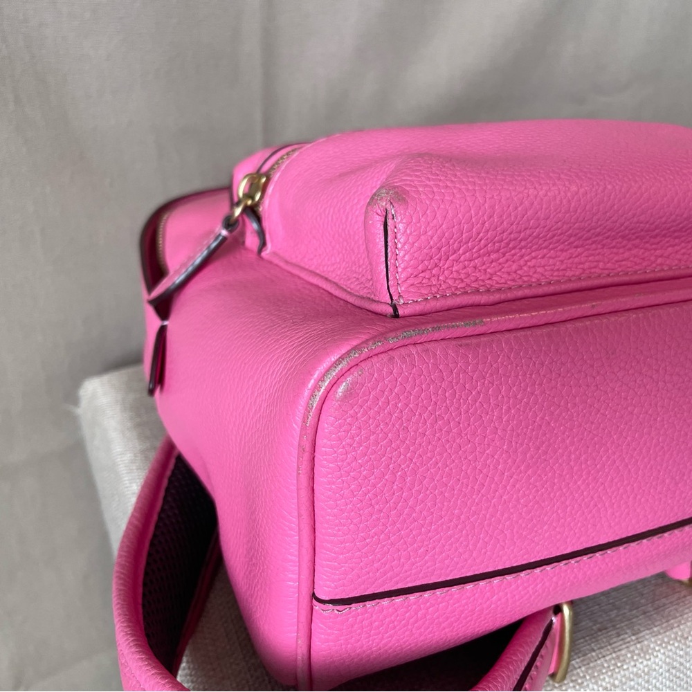 Coach Pink Leatherware Backpack with Ipsy Cosmetic Bag - Picture 11 of 16